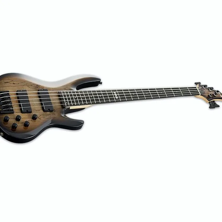 Basso elettrico ESP E-II BTL-5 Black Natural Burst Test, Confronto e Recensioni