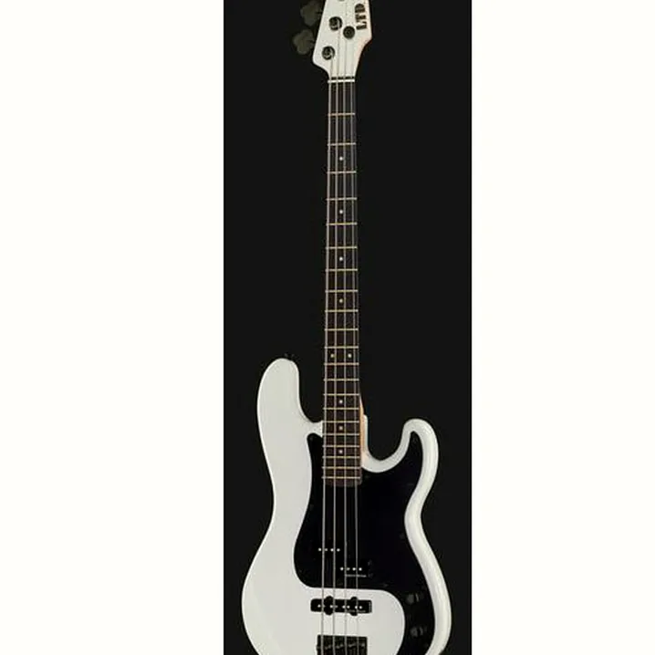 Basso elettrico ESP LTD Surveyor ´87 Pearl White, Test, Confronto e Recensioni