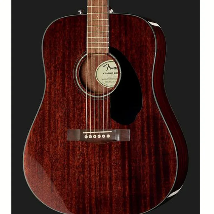 Chitarra acustica Fender CD-60S All Mah Test, Confronto e Recensioni