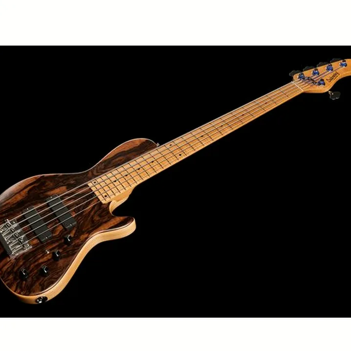 Basso elettrico Sadowsky Single Cut 24-5 CS Macassar, Test, Confronto e Recensioni