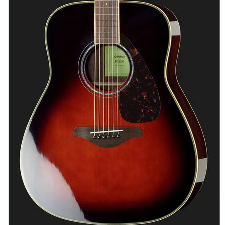 Chitarra acustica Yamaha FG830 TBS, Test, Confronto e Recensioni