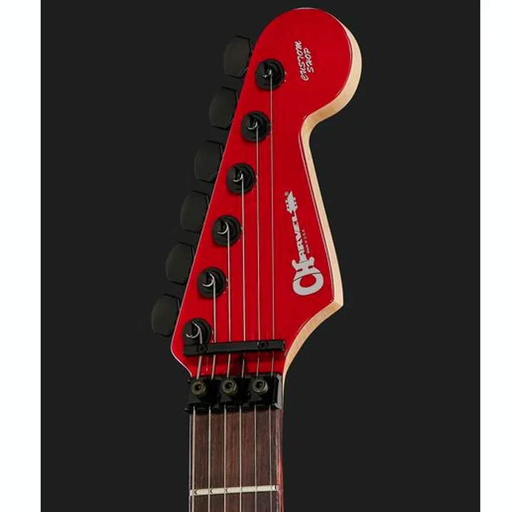Chitarra Charvel San Dimas 2H FR FMT Crimson – Recensione, Test, Confronto
