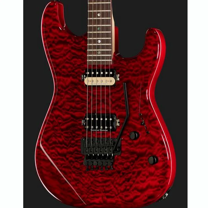 Chitarra Charvel San Dimas 2H FR FMT Crimson – Recensione, Test, Confronto