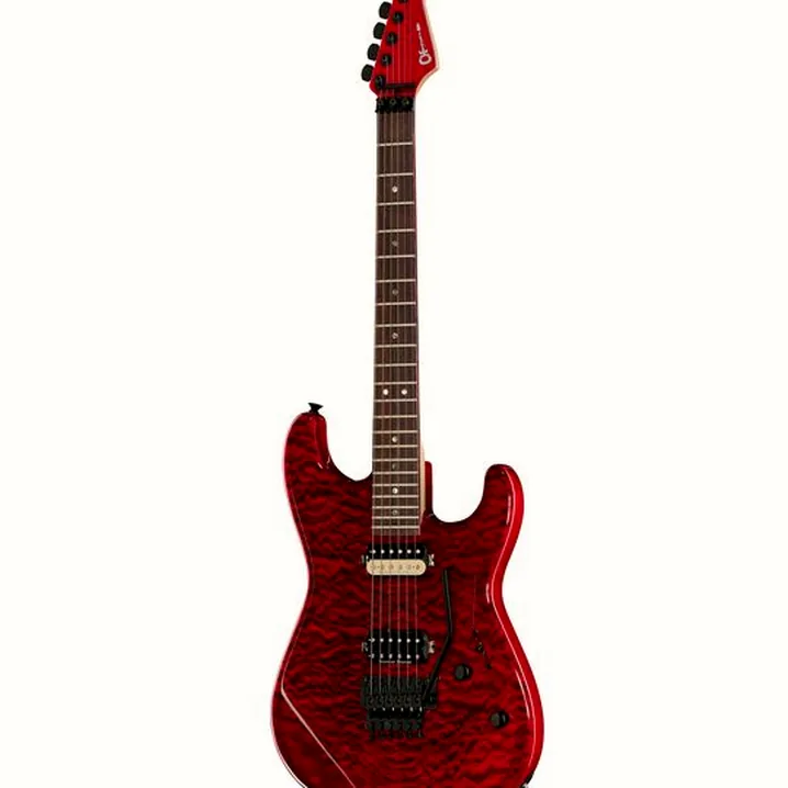 Chitarra Charvel San Dimas 2H FR FMT Crimson – Recensione, Test, Confronto