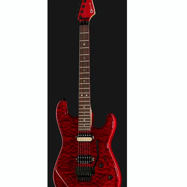 Chitarra Charvel San Dimas 2H FR FMT Crimson – Recensione, Test, Confronto