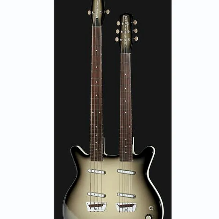 Chitarra elettrica Danelectro DB604 Black Burst Recensione, Test e Confronto