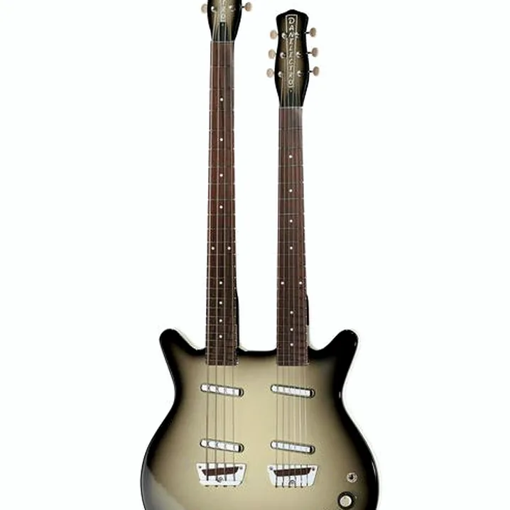 Chitarra elettrica Danelectro DB604 Black Burst Recensione, Test e Confronto