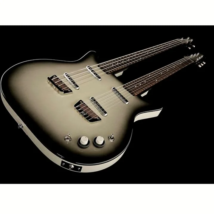 Chitarra elettrica Danelectro DB604 Black Burst Recensione, Test e Confronto