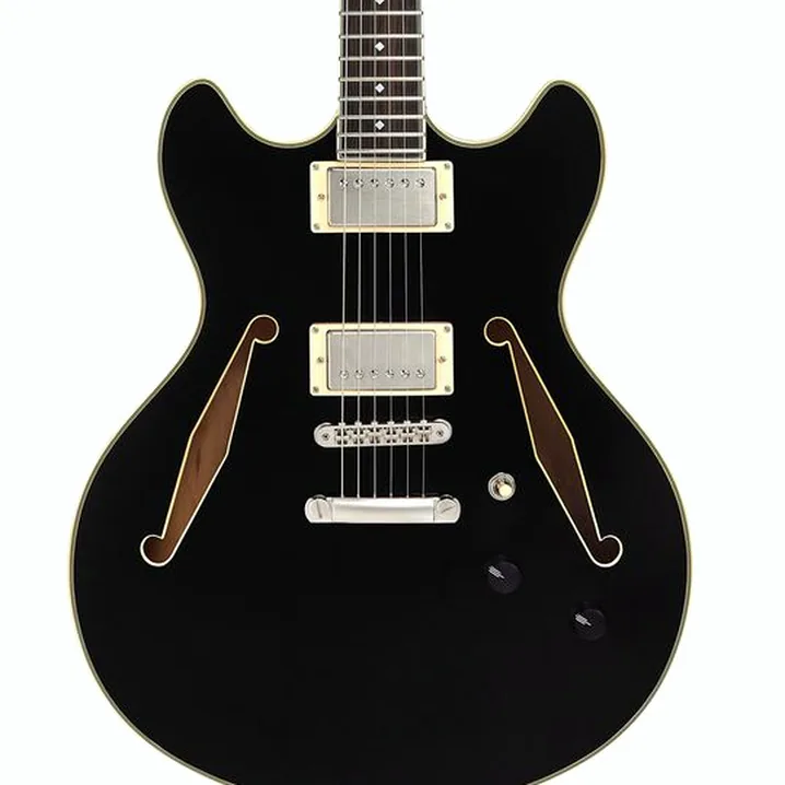 Chitarra elettrica DAngelico Excel DC Tour Solid Black, Recensione, Test, Confronto