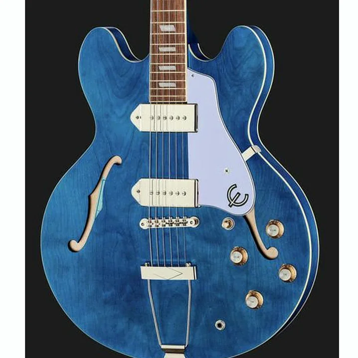 Chitarra elettrica Epiphone Casino Worn Blue Denim, Recensione, Test, Confronto