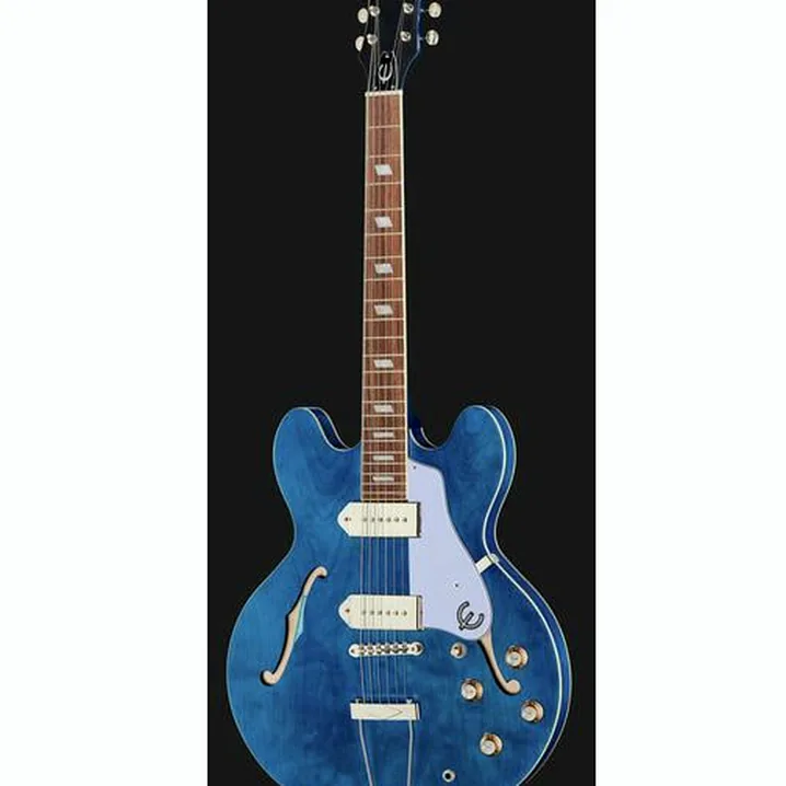 Chitarra elettrica Epiphone Casino Worn Blue Denim, Recensione, Test, Confronto