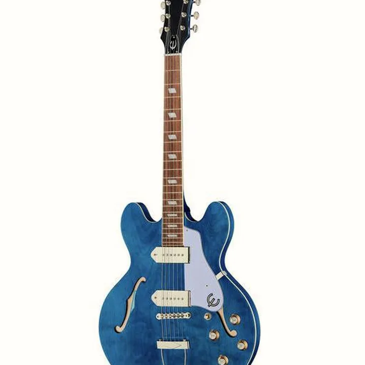Chitarra elettrica Epiphone Casino Worn Blue Denim, Recensione, Test, Confronto