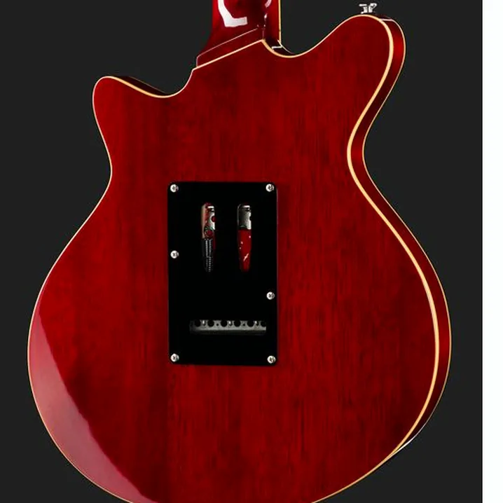 Chitarra elettrica Harley Benton BM-75 Trans Red Deluxe w/Case, Recensione, Test, Confronto