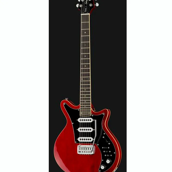 Chitarra elettrica Harley Benton BM-75 Trans Red Deluxe w/Case, Recensione, Test, Confronto