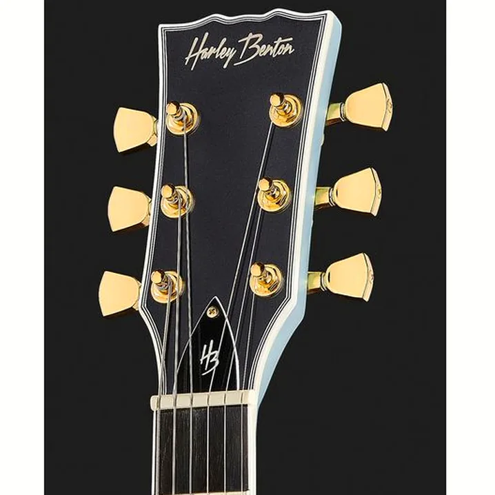 Chitarra elettrica Harley Benton DC-LTD Gotoh Daphne Blue, Recensione, Test, Confronto
