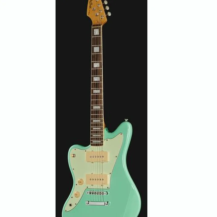 Chitarra elettrica Harley Benton JA-60CC LH Seafoam Green, Recensione, Test, Confronto