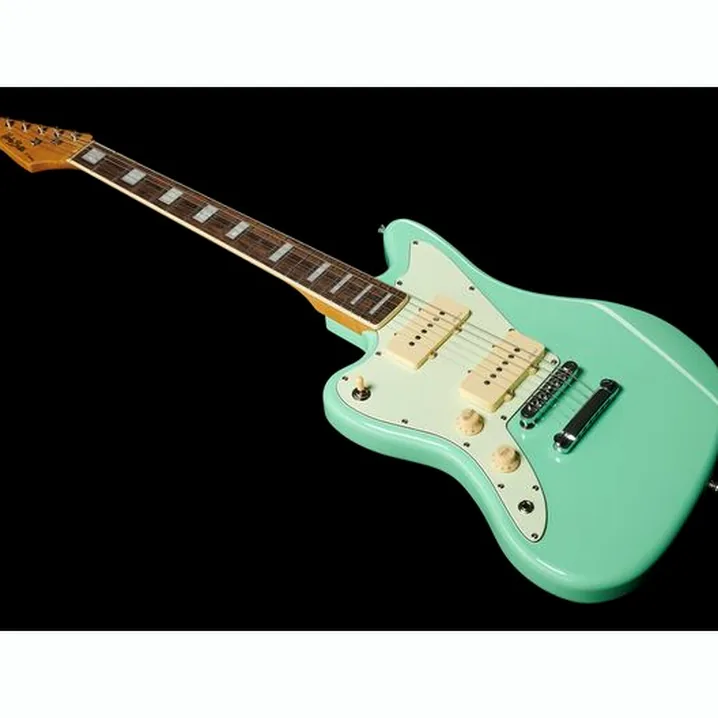 Chitarra elettrica Harley Benton JA-60CC LH Seafoam Green, Recensione, Test, Confronto