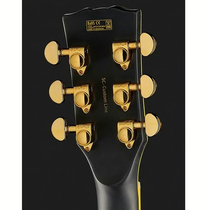 Chitarra elettrica Harley Benton SC-Custom II Active Vintage BK, Recensione, Test, Confronto