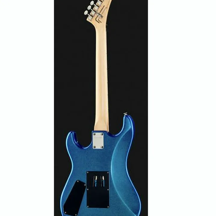 Chitarra elettrica Kramer Guitars White Lotus Baretta Candy Blue, Recensione, Test, Confronto