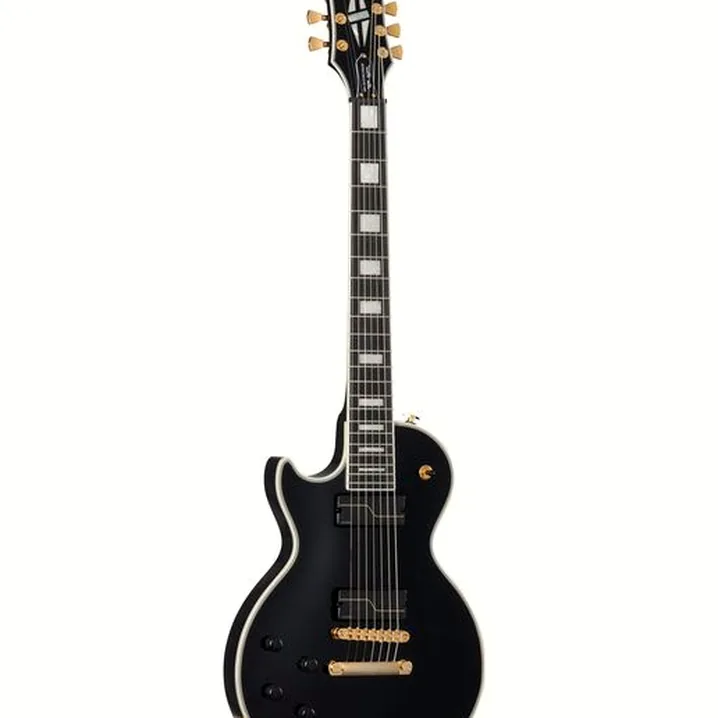 Chitarra Epiphone Matt Heafy LP Cust. 7 LH Ebony / Test, Confronto, Recensioni