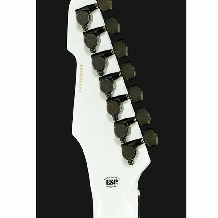 Chitarra ESP E-II T-B7 Snow White – Recensione, Test, Confronto