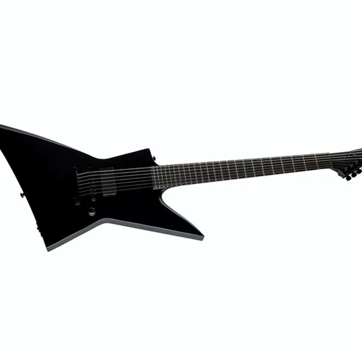 Chitarra ESP LTD EX-7 Baritone Black Metal / Test, Confronto, Recensioni