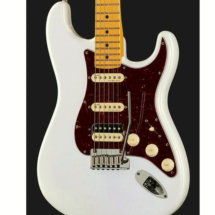 Chitarra Fender AM Ultra Strat MN HSS A. Pearl – Recensione, Test, Confronto