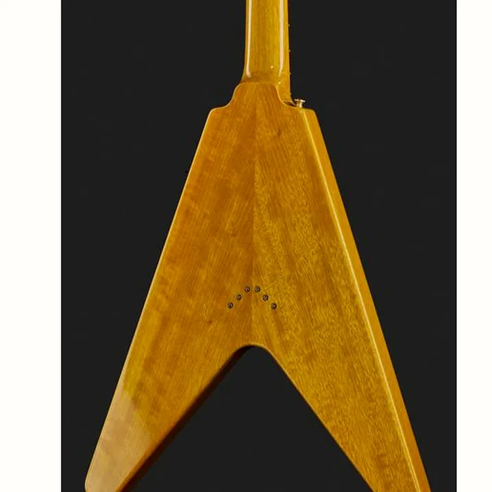 Chitarra Gibson 58 Korina Flying V VOS Test, Confronto e Recensioni