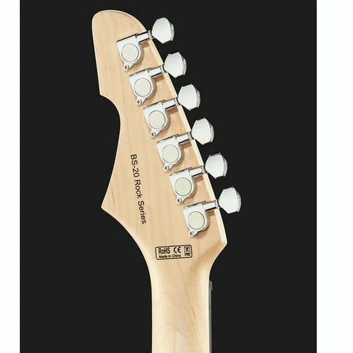 Chitarra Harley Benton BS-20BK Rock Series Test, Confronto e Recensioni