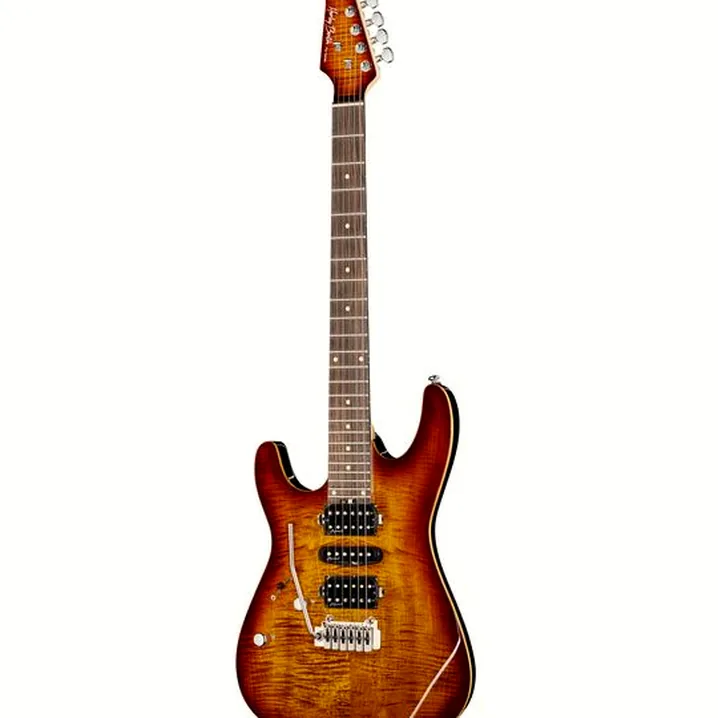 Chitarra Harley Benton Fusion-III LH HSH EB FBB – Test, Confronto e Recensioni
