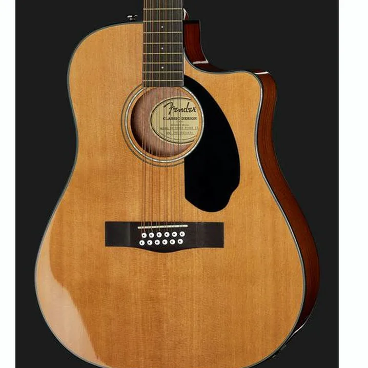La chitarra acustica Fender CD-60SCE-12 Nat WN / Confronto, Test e Recensioni