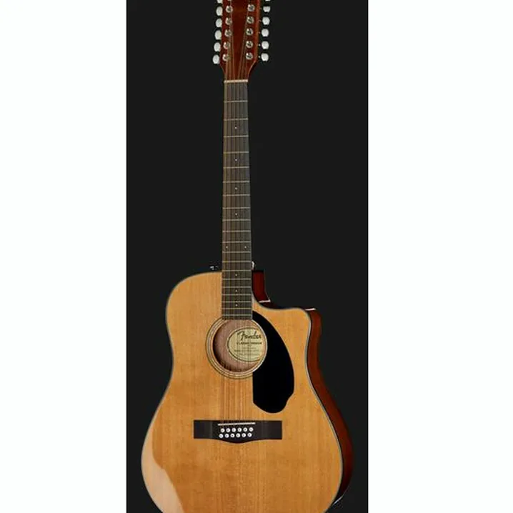 La chitarra acustica Fender CD-60SCE-12 Nat WN / Confronto, Test e Recensioni