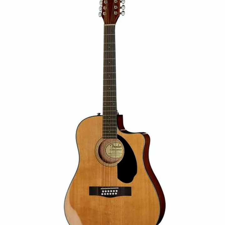 La chitarra acustica Fender CD-60SCE-12 Nat WN / Confronto, Test e Recensioni