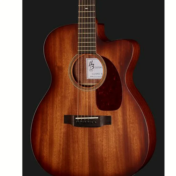 La chitarra acustica Harley Benton Custom Line CLA-15MCE VS / Prova, Confronto, Recensione