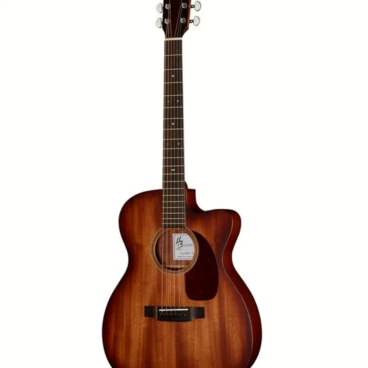 La chitarra acustica Harley Benton Custom Line CLA-15MCE VS / Prova, Confronto, Recensione