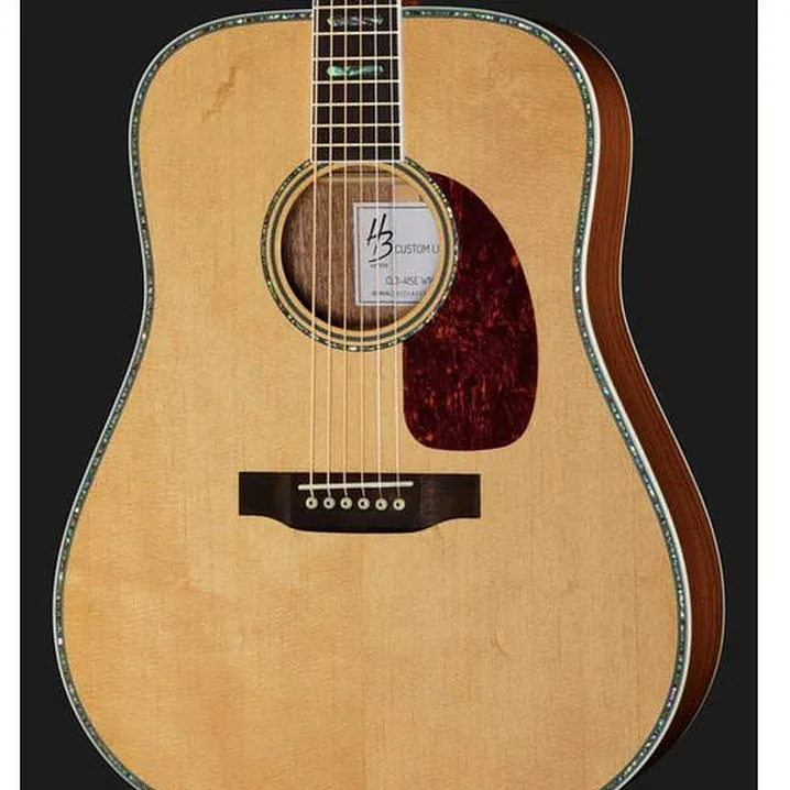 La chitarra acustica Harley Benton Custom Line CLD-41SE WN / Prova, Confronto, Recensione