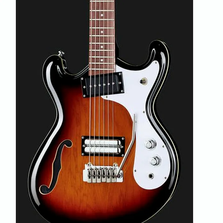 La chitarra elettrica Danelectro 66BT 3 Tone Sunburst Recensione, Test & Confronto