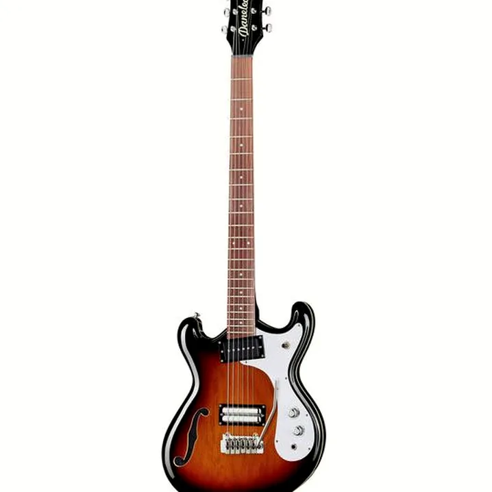 La chitarra elettrica Danelectro 66BT 3 Tone Sunburst Recensione, Test & Confronto