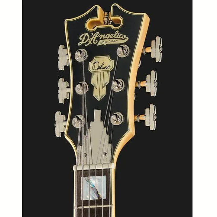 La chitarra elettrica DAngelico DLX Atlantic Baritone Walnut Recensione, Test & Confronto