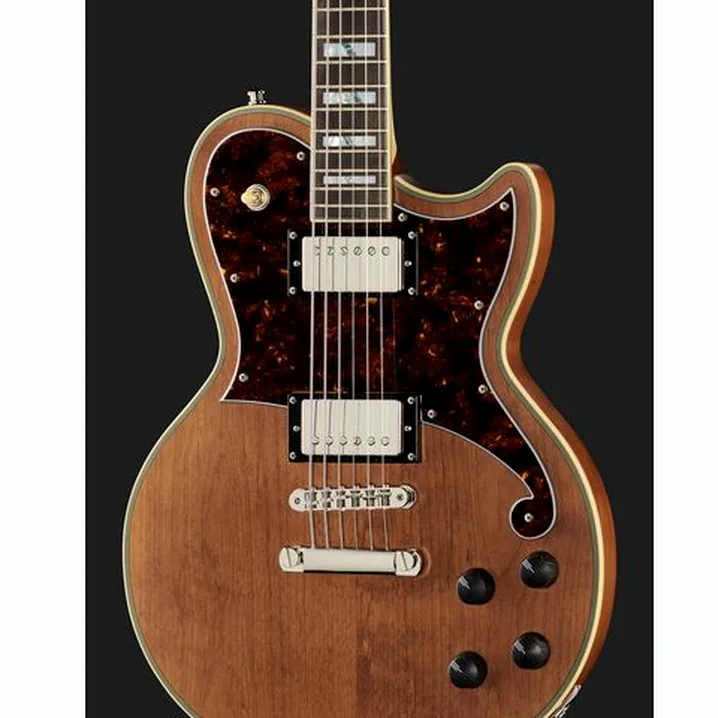 La chitarra elettrica DAngelico DLX Atlantic Baritone Walnut Recensione, Test & Confronto