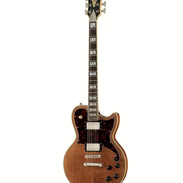 La chitarra elettrica DAngelico DLX Atlantic Baritone Walnut Recensione, Test & Confronto