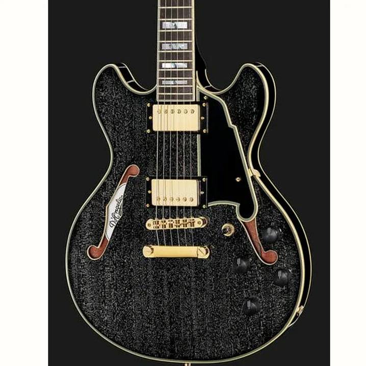 La chitarra elettrica DAngelico Excel Mini DC Black Dog / Recensione, Confronto & Test