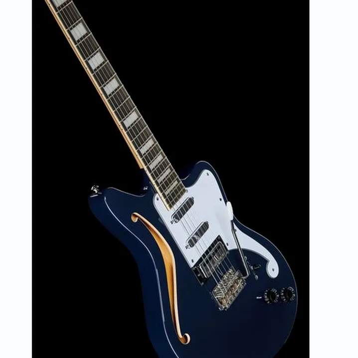 La chitarra elettrica DAngelico Premier Bedford SH Navy Blue Recensione, Test & Confronto
