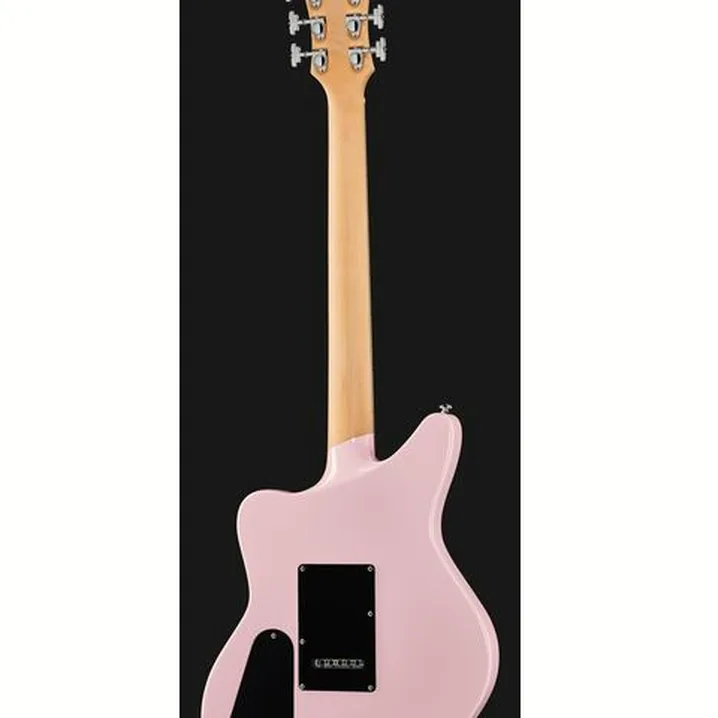 La chitarra elettrica DAngelico Premier Bedford SH Shell Pink Recensione, Test & Confronto