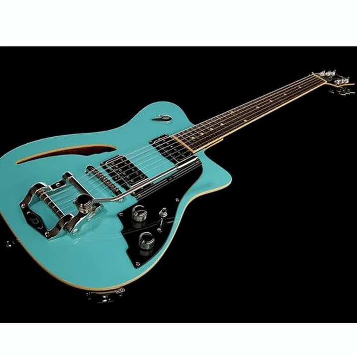 La chitarra elettrica Duesenberg Caribou Narvik Blue, Recensione, Test, Confronto