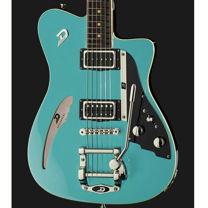 La chitarra elettrica Duesenberg Caribou Narvik Blue, Recensione, Test, Confronto