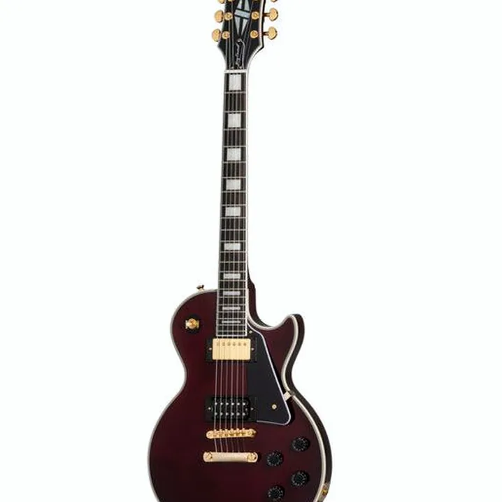 La chitarra elettrica Epiphone Jerry Cantrell Wino LP Custom Recensione, Test & Confronto