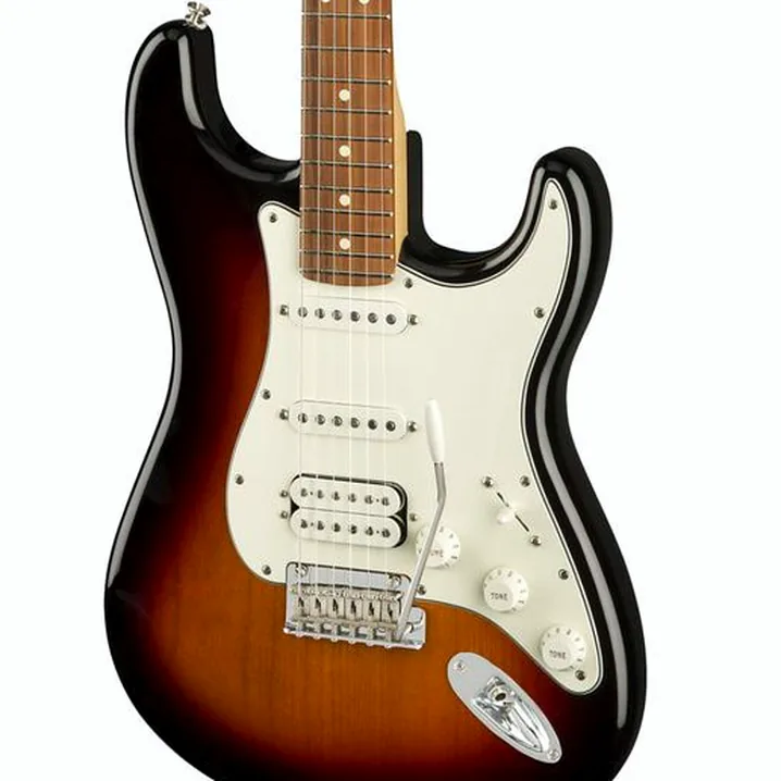 La chitarra elettrica Fender Player Series Strat HSS PF 3TS: Confronto, Recensioni, Test