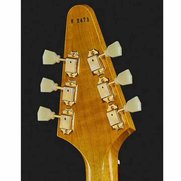 La chitarra elettrica Gibson 58 Korina Flying V BG VOS / Recensione, Confronto & Test