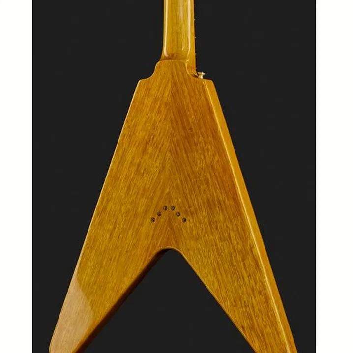 La chitarra elettrica Gibson 58 Korina Flying V BG VOS / Recensione, Confronto & Test